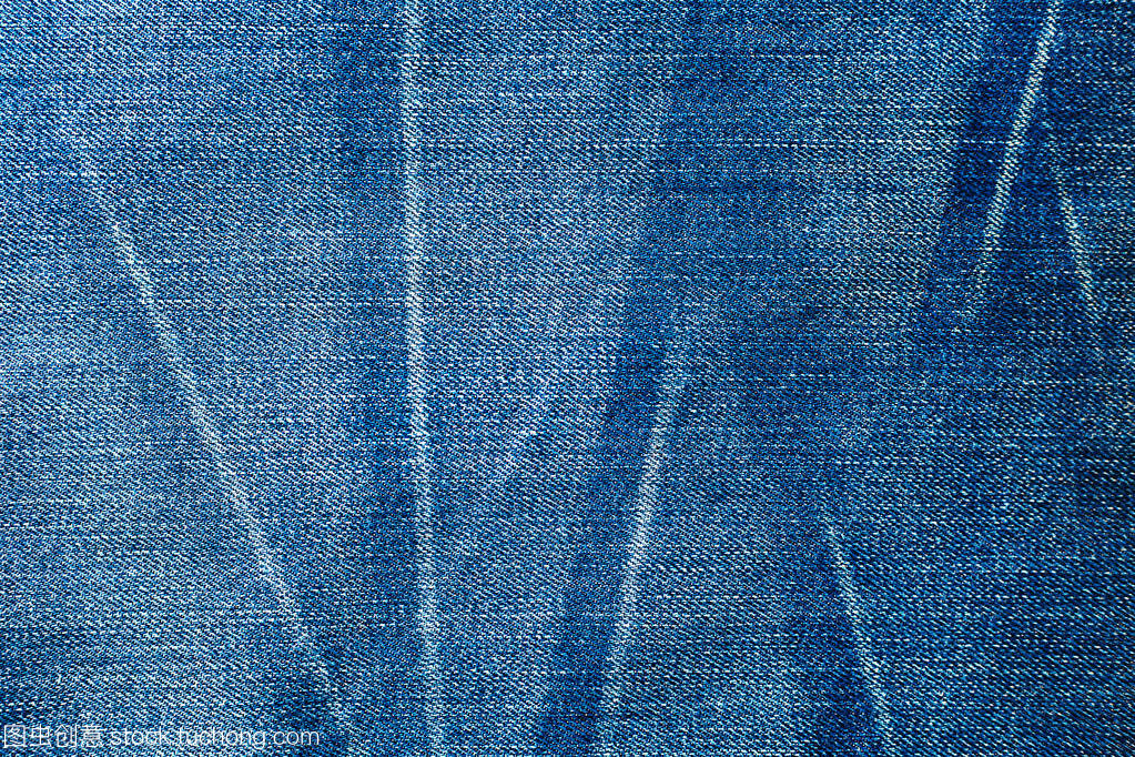 粗斜紋棉布牛仔褲貼圖與紋理設計 棉紗加工的藝術