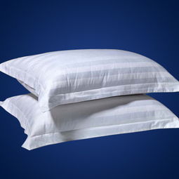 緞條貢緞提花純棉全棉枕套 奢華舒適與實用性的完美結合